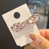 Pinza para el Cabello Dulce y Fresca Estilo Milenio y2k Pinza Lateral con Diamantes Completos Flequillo Pinza Prefacio Pinza para Flequillo Dopamina Pinza de Pico Accesorios para el Cabello