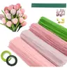Colorido alambre retorcido súper apretado hecho a mano material diy fabricantes mayoreo alambre retorcido macaron audaz hecho a mano para niños