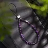 Corrente para Celular Zixia Fairy Amethyst Otimizada Cordão de Pulso Feminino Exclusivo Artesanal Estilo Chinês Enfeites Pendentes