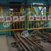 Porta Especial para Jaula de Cabeça de Poço de Mina de Carvão Abertura e Fechamento Automático do Guindaste do Poço Porta Hidráulica de Segurança