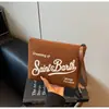 Bolsa de Maquiagem Grande Capacidade Nova em Estoque para Atacado, À Prova d'Água e Resistente ao Desgaste, Design Portátil Quadrado Listrado