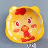 Celebriedad de Internet Dibujo Animado Color Bajo Vidriado Hogareño Olla Caliente Plato para Salsa Plato para Vinagre de Empanadillas Creativo Lindo Plato para Condimentos Plato para Aceite de Chile