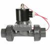 Válvula Solenoide de Entrada de Água Plástica de Óleo Duplo Duas Vias Uma Via Instalação Rápida Abastecimento e Drenagem de Água Válvula Solenoide de Água Ip65