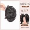 Peruca cabeça de almôndega anel de cabelo filha botão de flor cabeça simulação prendedor de cabelo topo craniano novo estilo chinês crescimento capilar disco de volume artefato