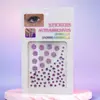 Mariposa de Dibujos Animados para Niños con Pegatinas de Diamantes Pegatinas para Cara de Concierto Autoadhesivas Sin Pegamento Accesorios de Maquillaje para Actuación en Escenario de Niñas