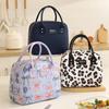 Bolsa Térmica para Almoço para Trabalhadores de Escritório, Bolsa Lancheira para Estudantes, Bolsa de Almoço Portátil, Bolsa de Almoço Quadrada, Bolsa Bento para Mulheres