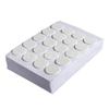 Adesivo dupla-face com núcleo de cera DIY velas de aromaterapia com 20 adesivos um bastão adesivo para pavio de vela adesivo de espuma ponto de cola