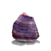 Piedra bruta de cristal natural pulida, rodajas de fluorita tipo caramelo, posavasos, especímenes minerales, decoraciones para el hogar, venta al por mayor de gran éxito transfronterizo