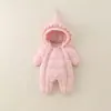 Ropa para recién nacidos, Monos para bebé, Ropa de salida para bebé de otoño e invierno, Ropa de invierno, Ropa gruesa para gatear, Ropa nueva y cálida