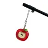 Colgante Grande de Manzana de Gelatina Celebridad de Internet Personalidad Pequeño Artículo Divertido Puesto Colgante Adorno Colgante de Bolsa Regalo para Mejor Amigo