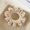 Elástico de cabelo, faixa de cabelo elástica, elástico de alta elasticidade, corda de cabelo para rabo de cavalo alto, faixa de cabelo durável e que não aperta para meninas