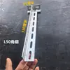 Suporte de Parede para Coluna de Perfil Angular Acessórios Suporte para Coluna de Ponte Metálica Coluna de Perfil Angular Galvanizado a Quente