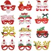 Óculos de Natal 2025 Decoração de Festa Infantil Suprimentos Decorações de Natal Adereços para Fotos Armações de Óculos de Rena