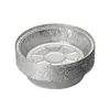 Papel especial para tazón de papel de aluminio para freidora de aire Zhan Yi para uso doméstico, bandeja de papel de aluminio para alimentos para hornear y asar, caja de papel de aluminio grueso