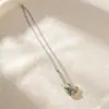 Nuevo Estilo Doce Signos del Zodíaco Brocado Imitación Dinastía Song Estilo Chino Nuevo Collar Cadena para Suéter Versátil Estilo Nacional Regalo para Amigos Accesorio Colgante