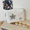 Bolsa de Maquiagem Estrela Estilo Coreano para Mulheres, Bolsa de Armazenamento Portátil para Saídas, Pequena Bolsa para Câmera, Bolsa de Mão Multifuncional Diversa para Viagem