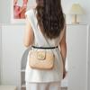 Más fácil para combinar Bolso de mamá Bolso de hombro para mujer Moda de verano Bolso bandolera Textura de cuero suave Bolso pequeño Bolso cuadrado pequeño Pu