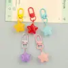 Llavero Hebilla de Puerta Estrella de Gelatina 3D DIY Hecho a Mano Autodiseñado Perler Beads Colgante de Bolsa Adorno Material Pequeños Accesorios