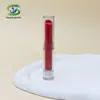 Tubo de Lipstick Redondo de Plástico Shanyi para Relleno Directo Transparente 3g Tubo Inclinado para Bálsamo Labial Tubo de Lipstick Vacío Material de Empaque Cosmético