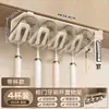 Portacepillos de dientes debajo del espejo, Estante para lavabo de baño sin taladro, Portavasos para enjuague bucal, Portavasos para cepillos de dientes