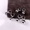 Hebilla Tremella S990 Estilo Japonés y Coreano para Mujer Hebilla de Oreja Corta Redonda Simple de Perla Ligera Personalidad Bola de Plata Pequeña Joyería para Oreja Venta al por Mayor