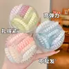 Cintas para el pelo de alambre de teléfono coloridas dulces sin costuras de alta elasticidad, cuerdas para coleta de pelo, accesorios para el cabello de alta gama para niñas