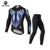 Xintown Maillot de Ciclismo Traje Largo Fluorescente Nuevo Verano Traje Largo Traje de Carrera Traje Traje de Bicicleta Hombre