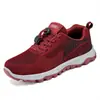 Sapatos para Caminhada, Sapatos de Viagem, Sapatos Confortáveis para Mães de Meia-Idade e Idosas, Sapatos Femininos Respiráveis com Solado Macio, Sapatos de Presente, Sapatos Esportivos para Idosos e Casais