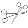 Pinça Hemostática de Aço Inoxidável Pinça para Remover Pelos de Animal Pinça Removedora de Anzol de Pesca Pinça para Ventosaterapia de Salão de Beleza Pinça Hemostática Cirúrgica