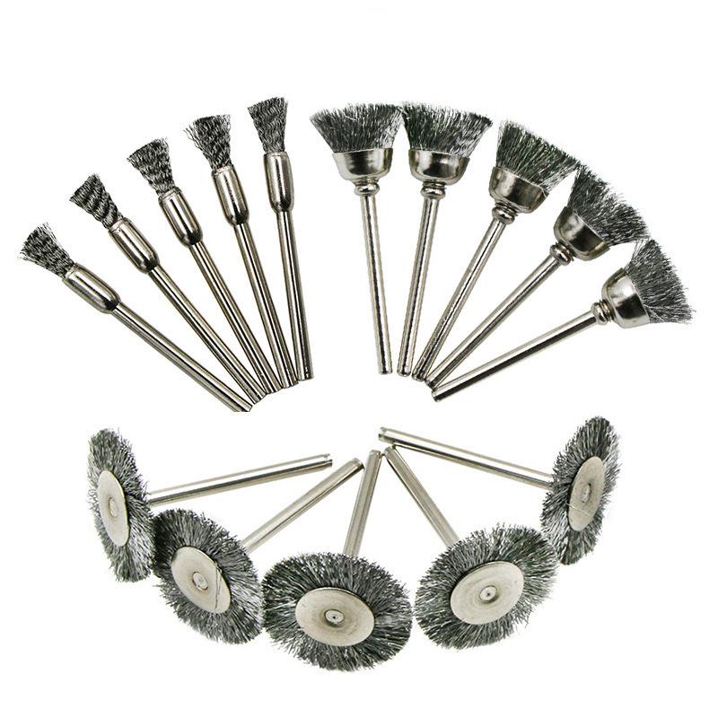 10-15pcs-Steel-Wire-Brush-Grin