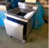 Carrinho Coletor de Lixo em Aço Inoxidável, Mesa Coletora de Lixo, Carrinho Coletor de Resíduos Alimentares, Mesa de Coleta e Reciclagem, Mesa para Lixo de Cozinha, Lixeira para Louças