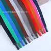 Corda Plana Revestida de Silicone de Nylon Imitação 1cm, Cordão Colorido Casual para Cintura, Cordão de Capuz, Em Estoque