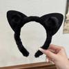 Verano Europeo y Americano Retro Diadema de Malla de Lunares de Ala Ancha para Mujer Lazo Cráneo Alto Lavado de Cara Ensanchada Accesorios para el Cabello