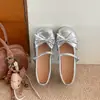 Zapatos de cuero dulces y elegantes con tacón grueso y correas, nuevos zapatos Mary Jane de corte bajo para mujer, estilo francés 2026 con lazo