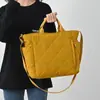 Bolsa de Lona para Viajes Diarios de Gran Capacidad para Mujer 2025 Nueva Moda Bolso Tote de Lona Bolso Cruzado de un Solo Hombro Bolso de Hombro de Moda