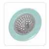 Cubierta de Drenaje de Piso Anti-atascos para Fregadero de Cocina Filtro de Cabello para Drenaje de Baño Drenaje de Piso de Silicona