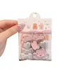 Xuxinhas de Cabelo Infantis Rosa Fofas Desenho Animado Menina Acessórios de Cabelo Elásticos de Bebê Não Danificam Novo Estilo Xuxinhas de Cabelo Acessórios de Cabeça