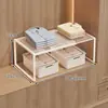 Zapatero de niveles ajustable para dormitorio, soporte para zapatos debajo del escritorio de estudiante, organizador de almacenamiento, estante de almacenamiento para zapatero en casa