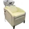 Cama de Masaje para Lavado de Cabello Eléctrica Cama de Cerámica para Lavado de Cabello Silla Europea para Lavado de Cabello Cama de Agua de Alta Textura Lavabo de Peluquería