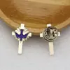 Suministro Transfronterizo de Accesorios Versátiles para Ropa de Metal de Dibujos Animados de Paloma Europeos y Americanos, Broches, Gemelos, Sombreros, Pines para Cuello y Pines para Cintura