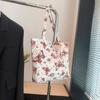 Bolso de mano chino de gran capacidad para mujer, bolso de hombro informal combinable, bolso de hombro de moda para ir al trabajo, 2024