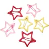 Grampo de Cabelo Estrela Acessórios de Cabelo Femininos Presilha Lateral Presilha para Franja Lateral Estrela de Cinco Pontas Presilha de Bebê Grampo de Cabelo Infantil Fofo Adorno de Cabeça