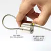 Cable de acero para colgar cable de acero regulador cordón para iluminación cuerda para colgar lámpara cuerda para colgar valla publicitaria cuerda para colgar etiqueta cuerda de acero 2.0