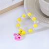 Collar de 3 piezas para niñas lindas, pulsera, moda princesa de Corea del Sur, accesorios para niños, juguetes de dibujos animados, joyería para bebé de 3 años