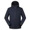 Estilo Otoño e Invierno Corte 3D Color Sólido Forro Polar Delgado Chaqueta Soft Shell Ropa de Trabajo Logo Personalizado Cremallera Color Sólido Cárdigan Ropa de Trabajo