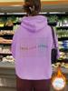 Amazon eBay Independent Station Comércio Exterior LOVE LIKE Slogan Sweater Confortável Casual Camisa Sweater Feminino forrado de lã