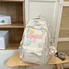 Mochila unisex INS japonesa de alta apariencia, impermeable, casual, simple, ligera, gran capacidad, resistente al desgaste, reduce la carga, transpirable