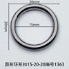 Diámetro Interior Circular 15mm Hebilla Circular Círculo Hebilla para Zapato Hebilla de Aguja Accesorios para Ropa de Equipaje Accesorios Flor para Zapato Verano de Mujer Rearthen