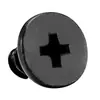 Tornillos Autorroscantes de Acero Inoxidable 201 Chapados en Zinc Negro Ca Cross de Cabeza Plana Grande Tornillos Autorroscantes de Cabeza Plana Delgada M2.6/M3/M4