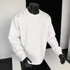 Sudadera con capucha de manga larga deconstruida americana para hombre, estilo nuevo de primavera y otoño, ajuste limpio, diseño retro de patchwork con costuras, marca de tendencia, top
